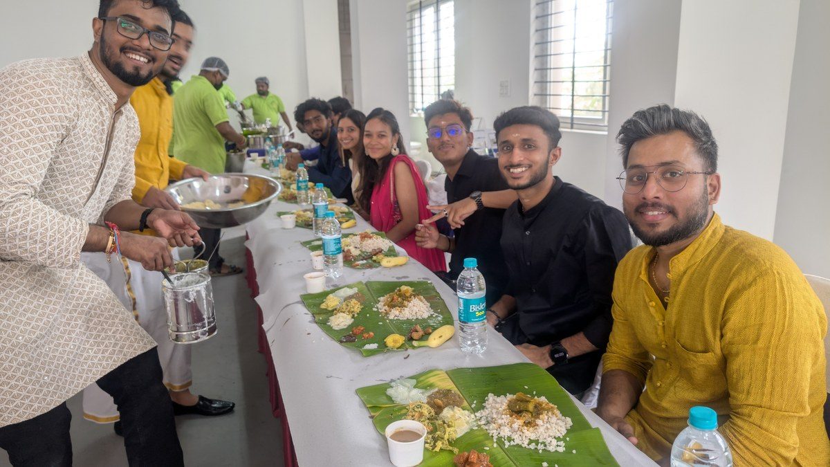 WaterScience team gathered for a festive celebration